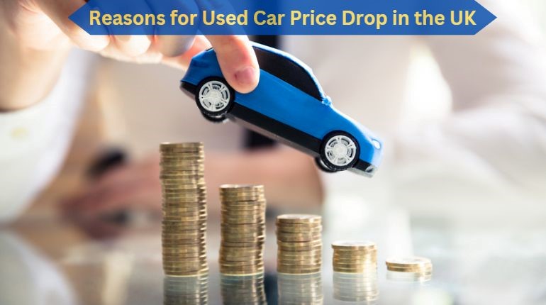 used car price drop in the UK