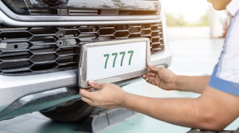 personalised number plates